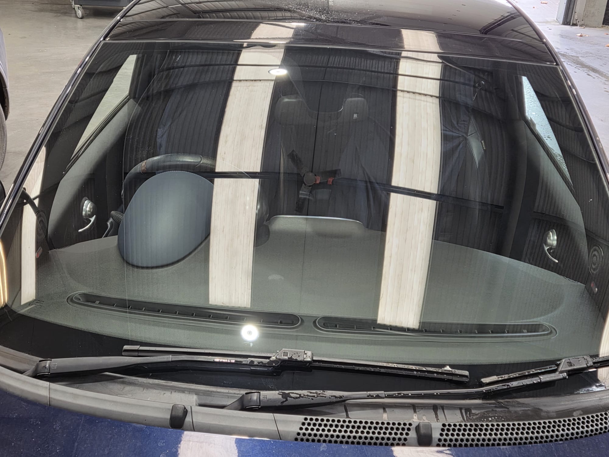 After windscreen repair